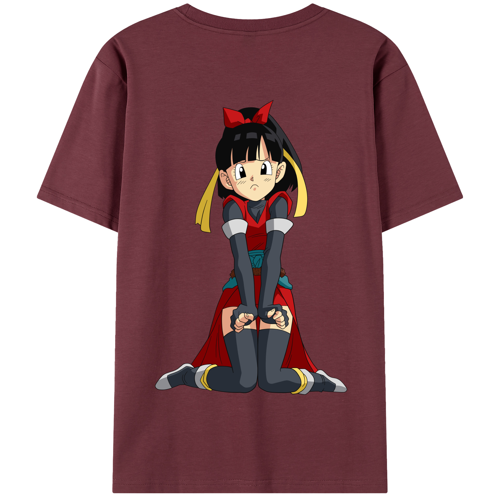 （画像用） ドラゴンボール パン DRAGON BALL Pan 綿100％半袖Tシャツ（背面プリント）
